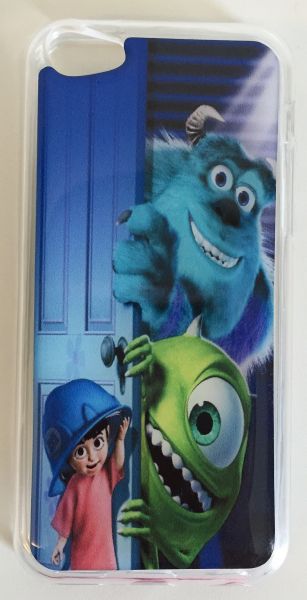 Case de Silicone Monstros SA iPhone 5C