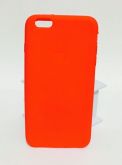 Case de Silicone Básica vermelho iphone 6 plus/6s plus