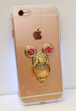 Case Anel Strass Mickey iphone 6/6s