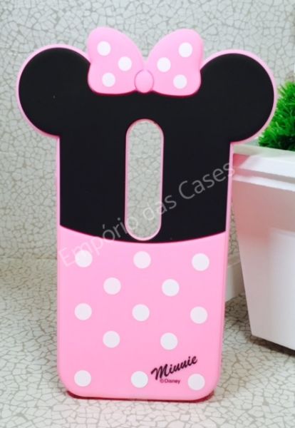 Case 3D Minnie Fofa Moto G3