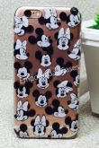 Case de Silicone Mickey Minnie Face iphone 6/6s