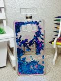 Case Água Perfume Luxo Azul Galaxy J7 J710