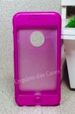 Case 360 Híbrida Luxo Pink iphone 7 plus