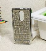 Case Glamour Strass Prata Lenovo K6