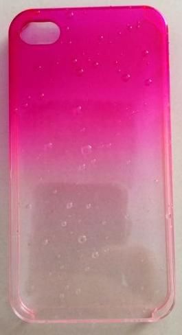 Case Efeito Água Pink iPhone 4/4s