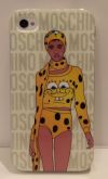 Case Brilhosa Look Bob Esponja para iphone 5/5s/SE
