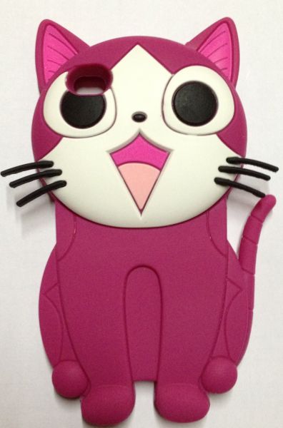 Case Gato Silicone iPhone 4/4s