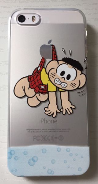 Case de Silicone Cascão iPhone 4/4s