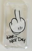 Case de Silicone Have a Nice Day Galaxy J2