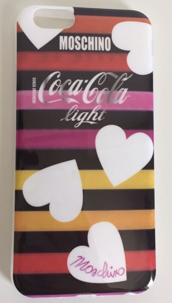 Case Brilhosa Moschino Coca-Color Color iphone 5/5s/SE