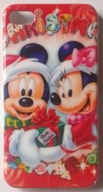 Case Mickey & Minnie Natal iPhone 4/4s