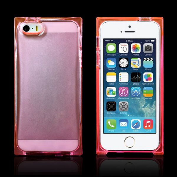 Case Cubo de Gelo Rosa iPhone 5/5s/SE