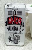 Case de Silicone O importante é o Amor iphone 6/6s