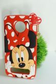 Case 3D Minnie Charme Vermelha Moto Z2 play