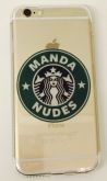 Case de Silicone Manda Nudes iphone 6/6s