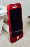 Case 360 Híbrida Luxo Vermelho iphone 6/6s