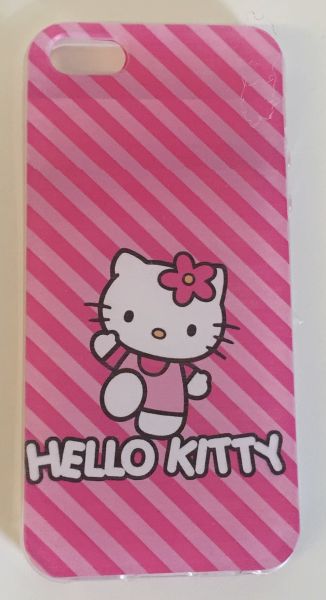 Case de Silicone Hello Kitty iPhone 5/5s/SE