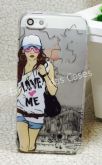 Case de Silicone Girl Fashion iphone 5/5s/se/SE
