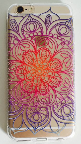 Case de Silicone Flor Color iphone 6