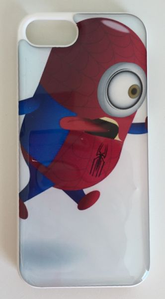 Case Minions Aranha Heroi iphone 5/5s/SE