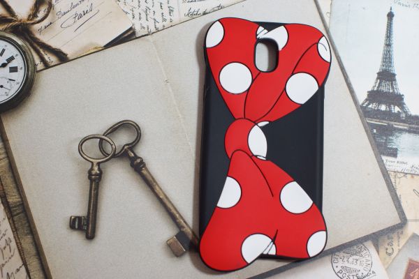 Case 3D Laço Minnie Galaxy J5 Pro