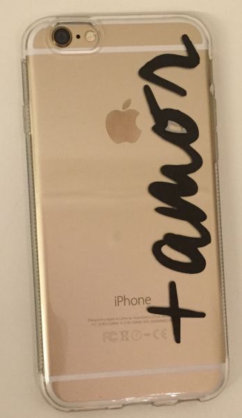 Case de Silicone Mais Amor iphone 4/4s