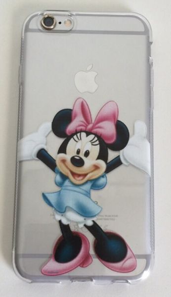 Case de Silicone Minnie Star iPhone 6 Plus/ 6s Plus