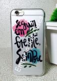Case de Silicone Seguir em Frente iphone 5/5s/SE
