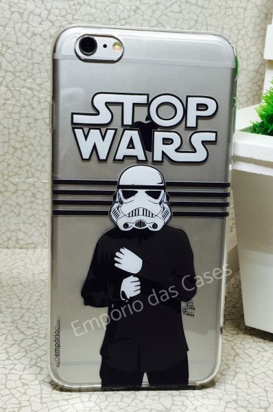 Case Exclusiva Empório - Stop Wars iphone 6/6s