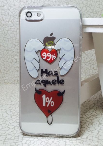 Case de Silicone Aquele 1% iphone 4/4s