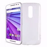 Case de Silicone Transparente Moto G3