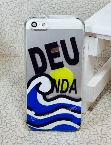 Case de Silicone Deu Onda iphone 5/5s/SE