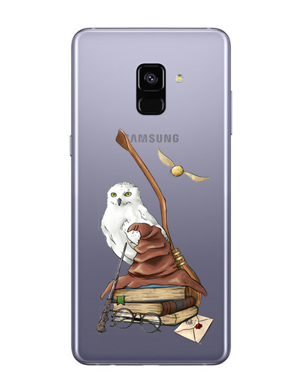 Case de Silicone Harry Potter Galaxy A8