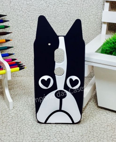 Case 3D Cachorro Marc Jacobs Moto G4 Play