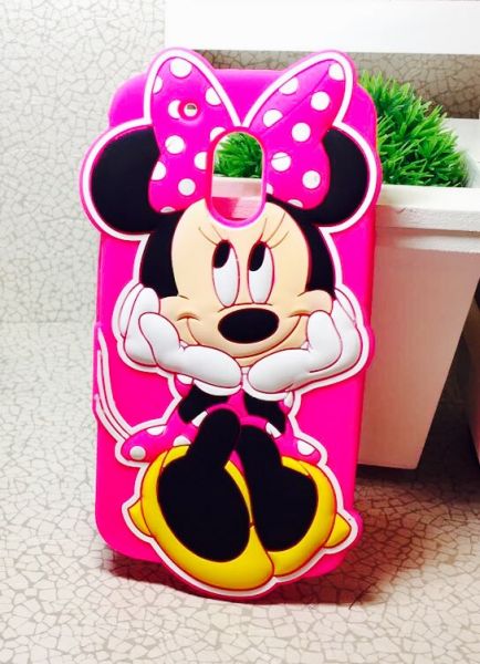 Case 3D Minnie Rosa Moto G4 Play