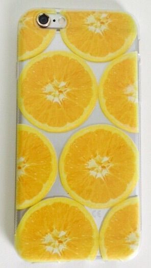 Case de Silicone Laranja iphone 5c