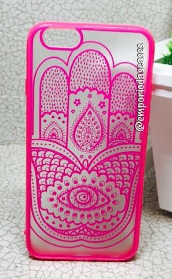 Case Alto Relevo Hamsa Pink iPhone 6/6s