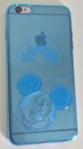 Case de Silicone 3D Disney Mickey Azul iPhone 4/4s