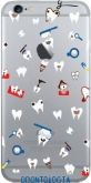 Case de Silicone Odontologia iphone 5/5s/SE