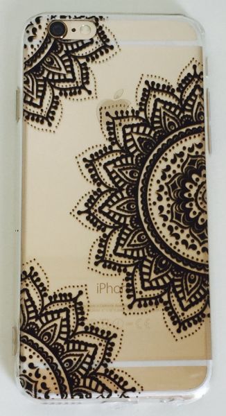 Case Mandala Preto iphone 6