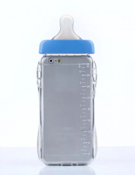 Case Baby Mamadeira Azul iPhone 6