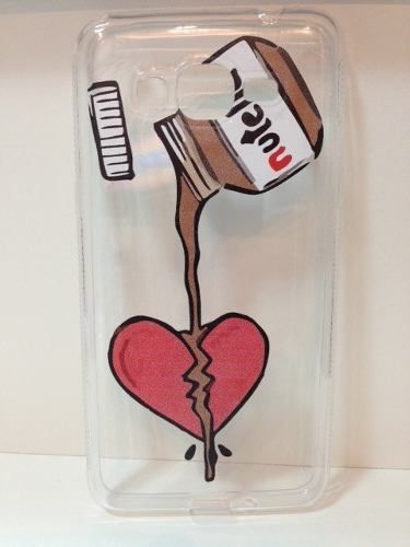Case de Silicone Nutella Galaxy J2