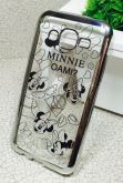 Case Luxo Minnie Prata Galaxy J5 500