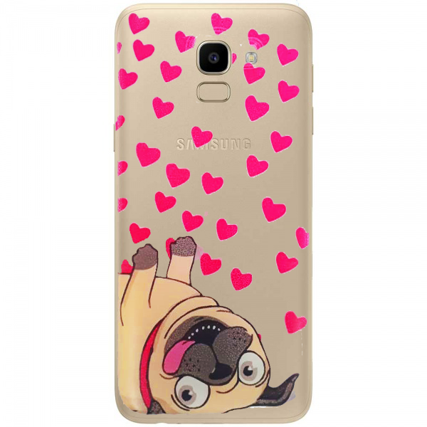 Case Capa Love Dog Galaxy J6