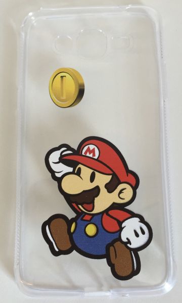 Case de Silicone Super Marios Bros Gran Prime