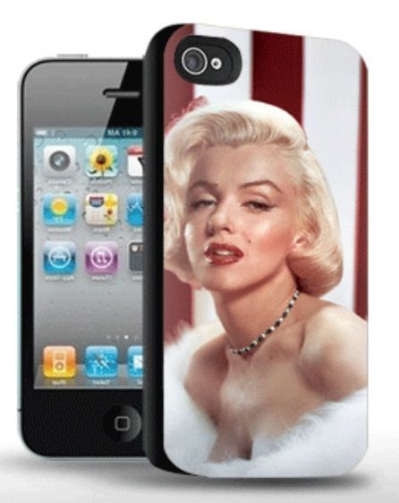 Case Marilyn Monroe c/ efeito 3D iPhone 4/4s