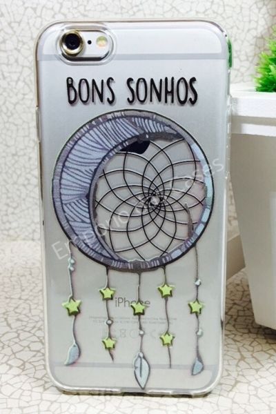 Case de Silicone Bons Sonhos iphone 6/6s
