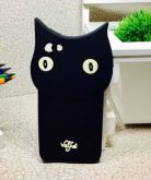 Case 3D Gatinho Black iphone 5/5s/SE