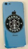 Case de Silicone Manda Nudes iphone 5c