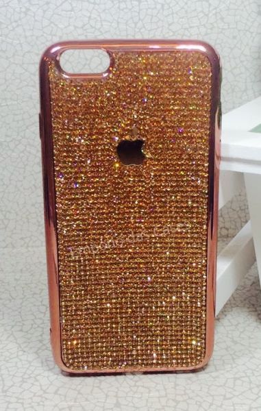 Case Luxo Strass Rose iphone 6 plus/6s plus